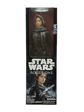 NIB Hasbro Star Wars Rogue One Sergeant Jyn Erso 12-Inch Action Figure